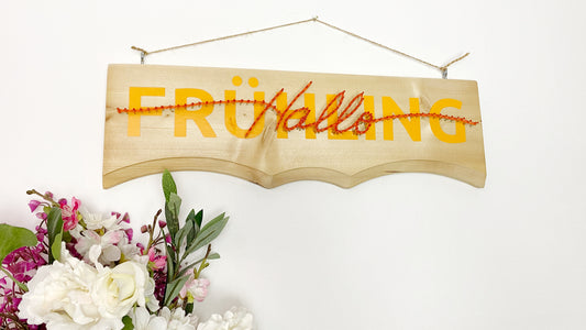 Hello (Spring) - Thread Picture Template