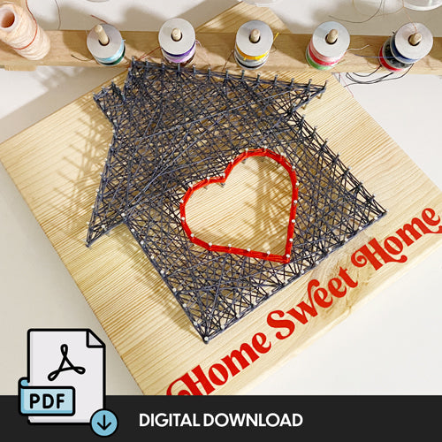 House - Thread Picture Template