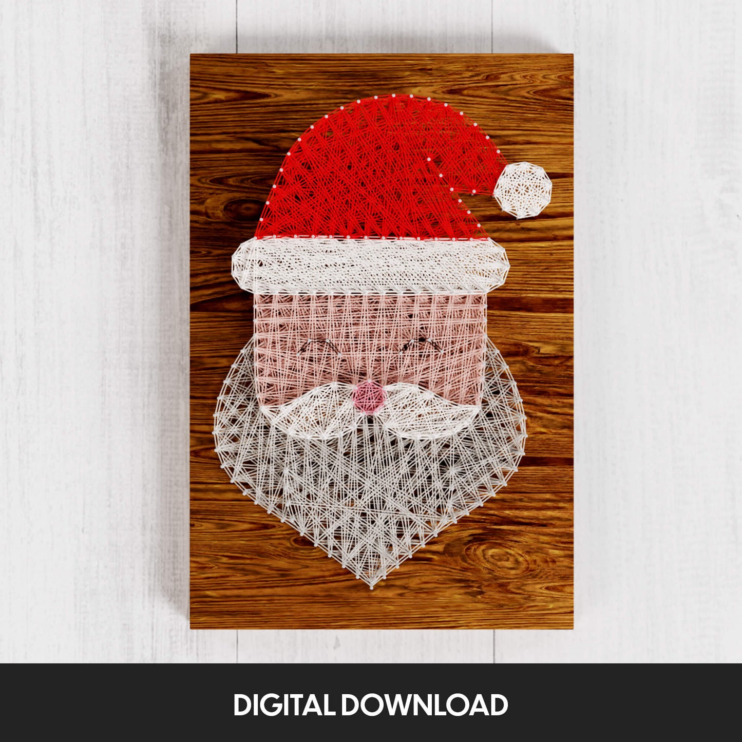 Santa Claus - Thread Picture Template