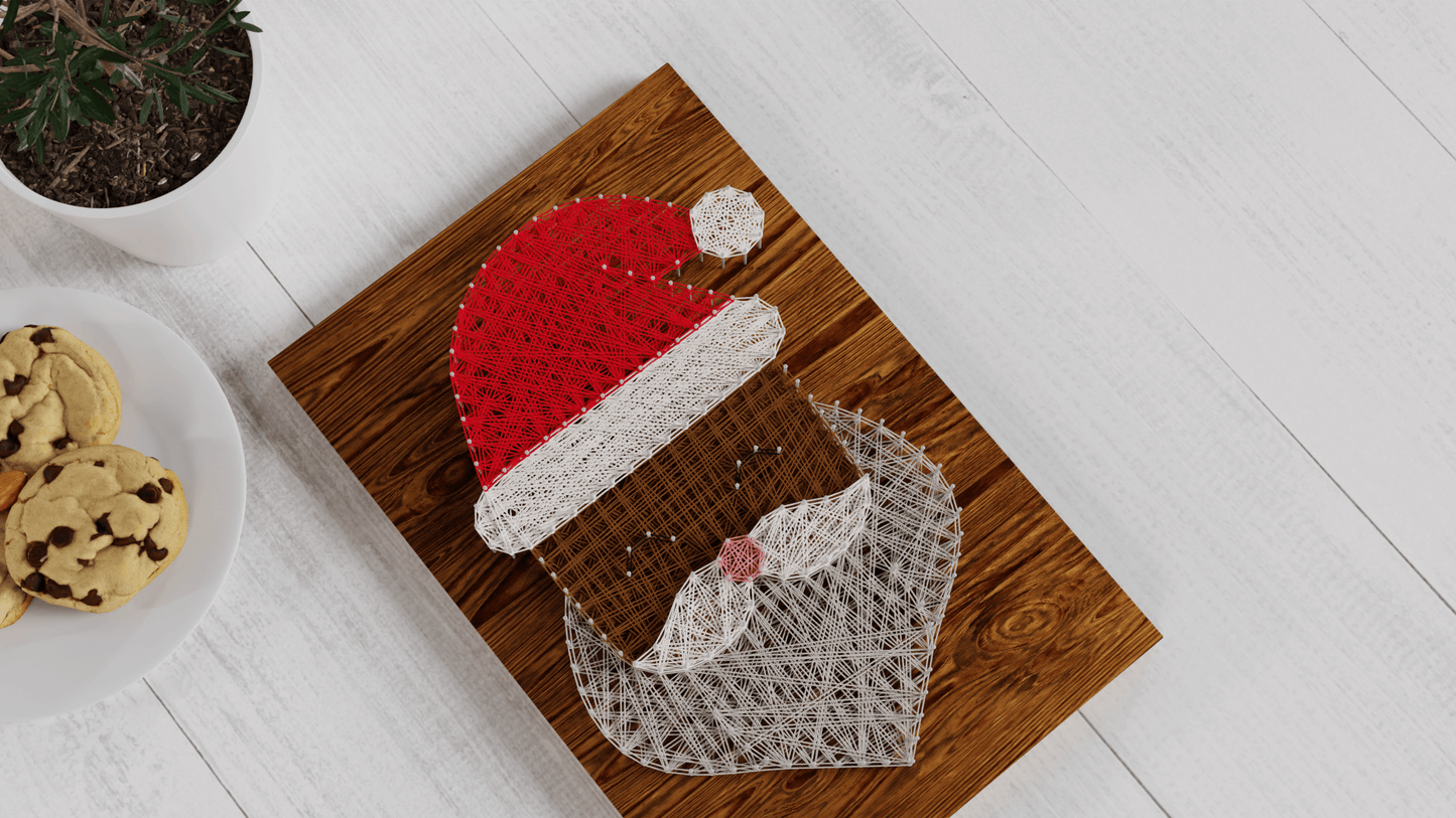 Santa Claus - Thread Picture Template