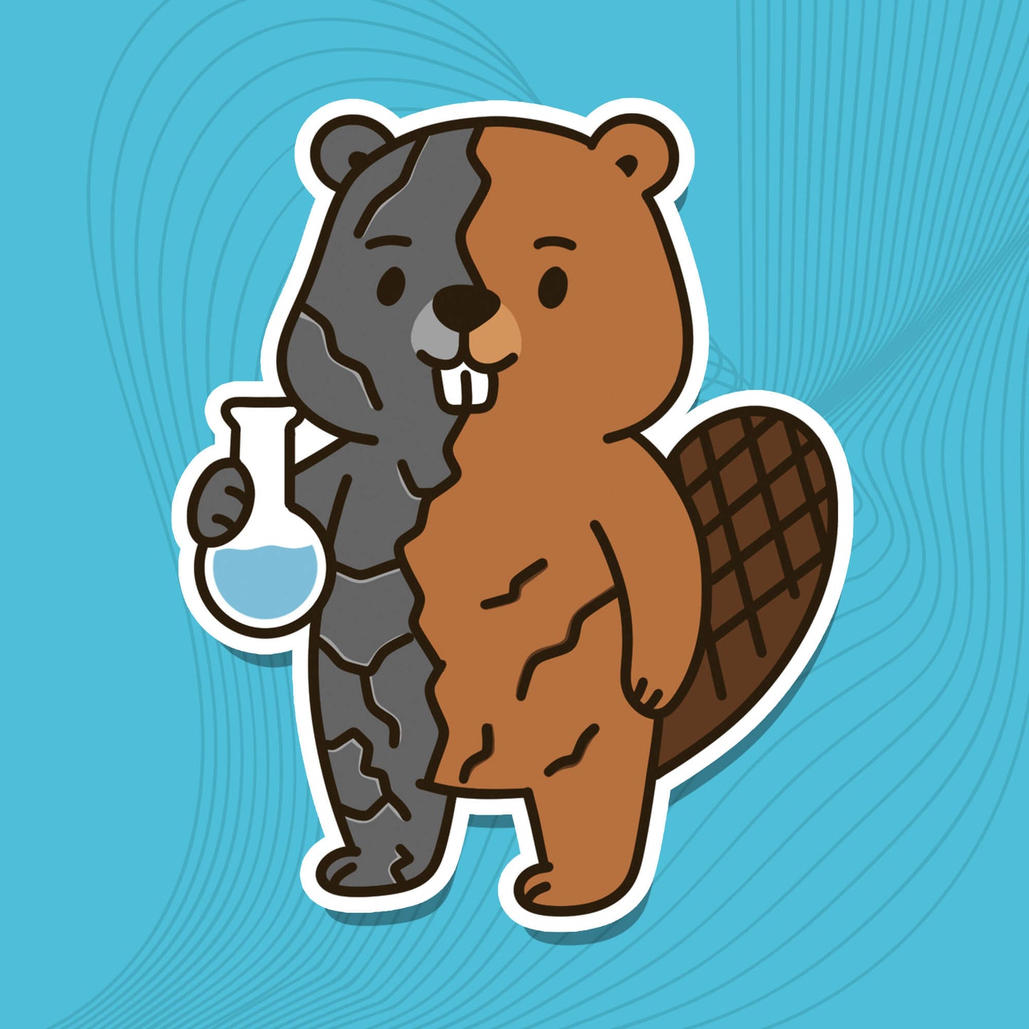Dr. Bubbles – Die-Cut-Sticker