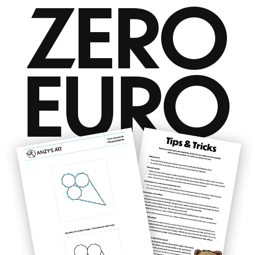 Ice Cream - String Art Template