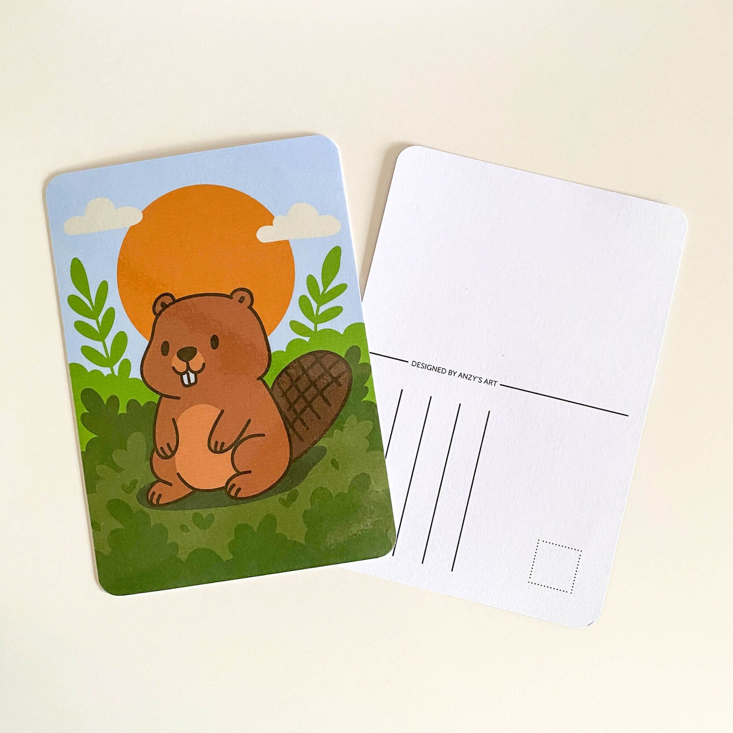 Just a Beaver – Postkarte