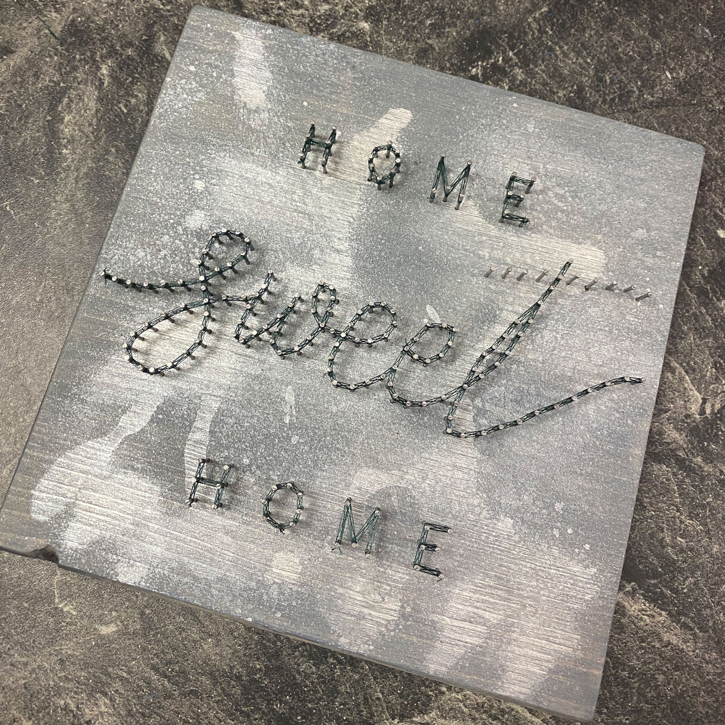 Home Sweet Home - Stringart Template