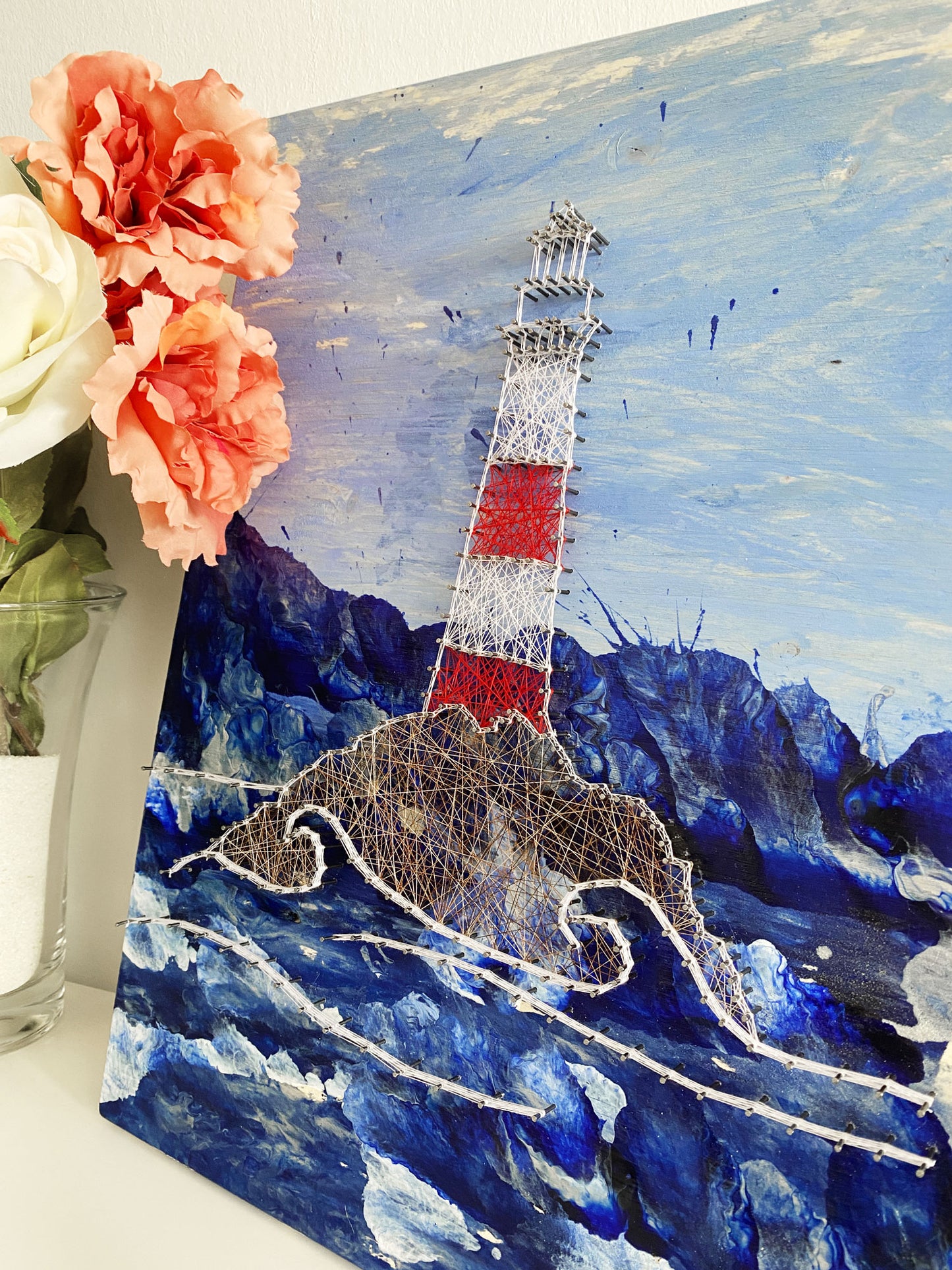 Lighthouse - Stringart Template