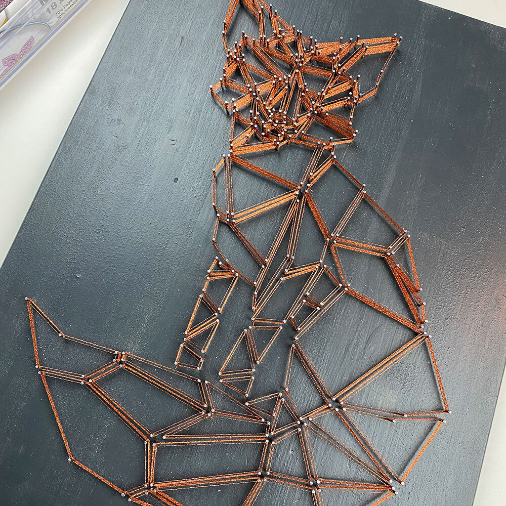 Baby romper - String art template