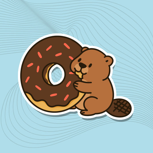 Donut bubbles - die-cut stickers