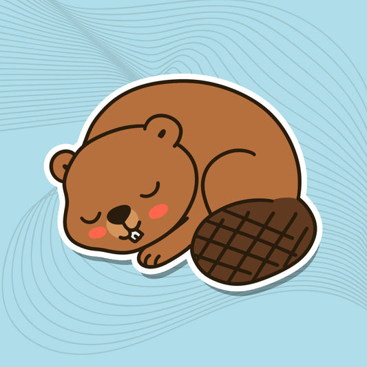 Sleepy Bubbles –  Die-Cut-Sticker