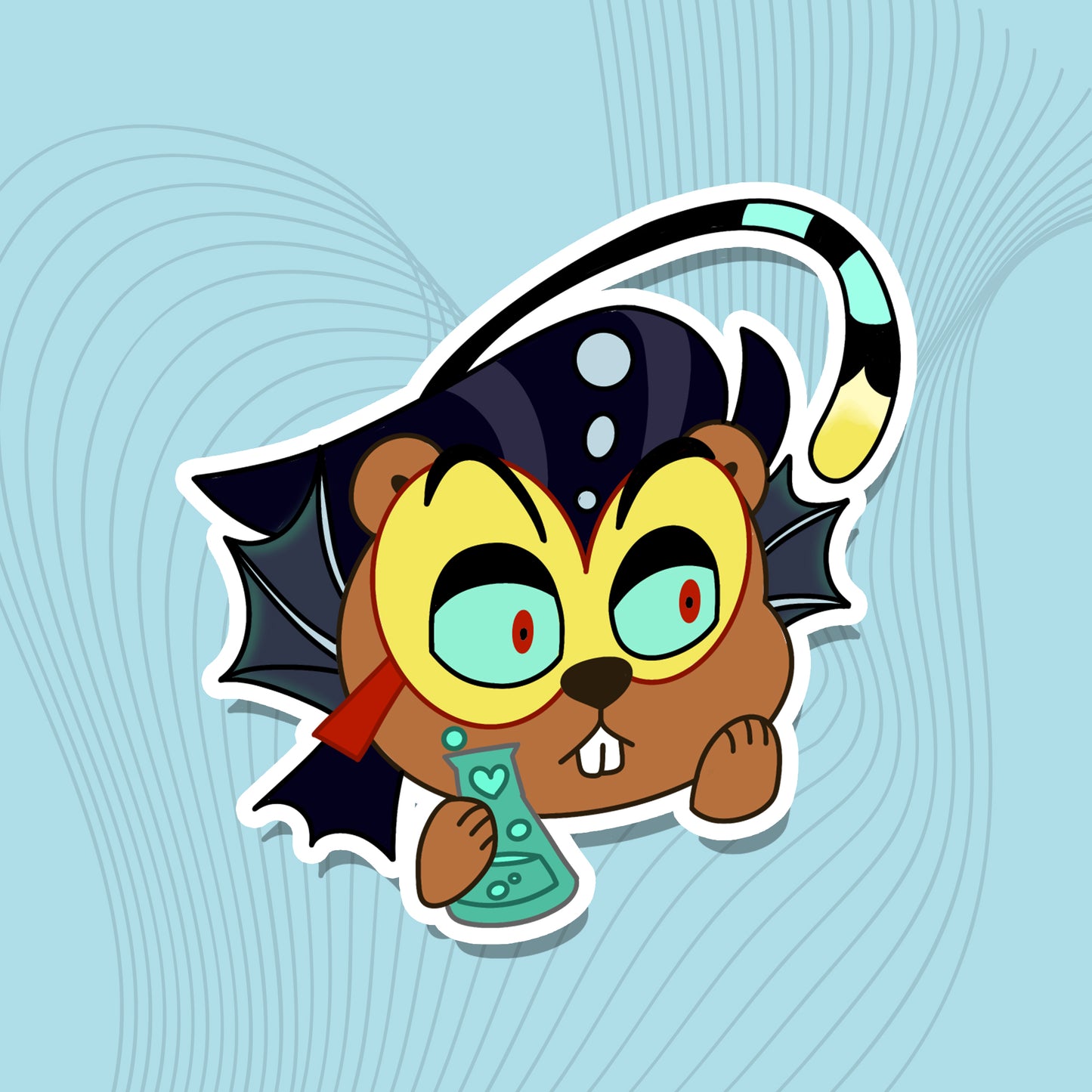 Baxter –  Die-Cut-Sticker