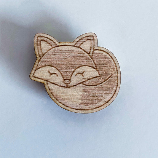 Sleeping fox - Keychain