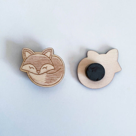 Sleeping fox - Keychain