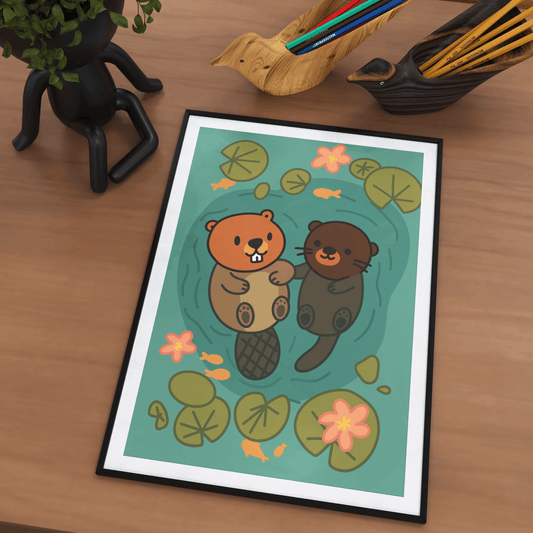 Otterfreund – Art Print