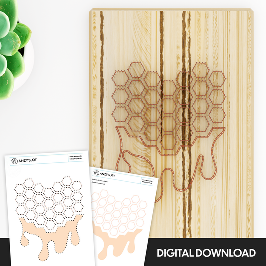 You're my Honey - String art Template